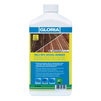 Prostředek na čištění povrchů dřevo Gloria  WPC