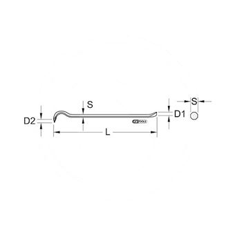 Páčidlo KS-Tools 6x10