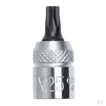 Klíč nástrčný  Torx TXB25 1/4" s čepem