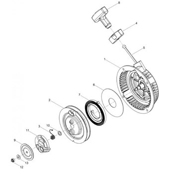 Západka starteru Wacker BS500