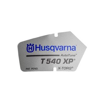 Nálepka kryt starteru Husqvarna T540 XP