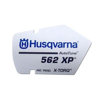 Nálepka kryt starteru Husqvarna 562XP