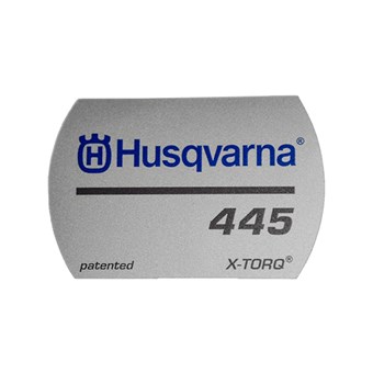 Nálepka kryt starteru Husqvarna 445