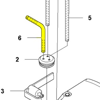 Hadička palivová Husqvarna 323