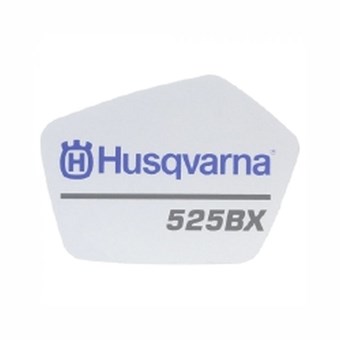 Nálepka krytu Husqvarna 525 BX