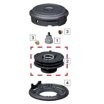 Hlava strunová Tecomec 130mm 33ccm