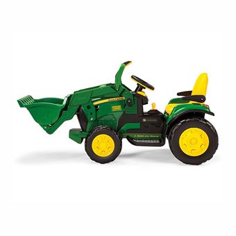 Traktor John Deere Ground s nakladačem elektrický 12V dětský