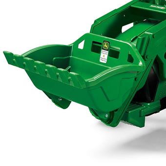 Traktor John Deere Ground s nakladačem elektrický 12V dětský