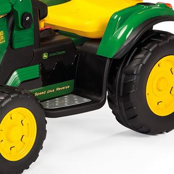 Traktor John Deere Ground s nakladačem elektrický 12V dětský