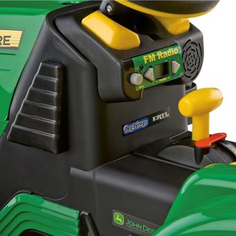 Traktor John Deere Ground s nakladačem elektrický 12V dětský